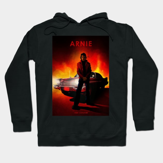 Arnie Cunningham - Plymouth Fury Christine - Car Legends Hoodie by Great-Peoples